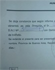 LIBRE DE INFRACCIONES DE COMERCIO A NOMBRE DE LA RAZON SOCIAL (OFICINA FALTAS, calle 148 e/13 y 14)